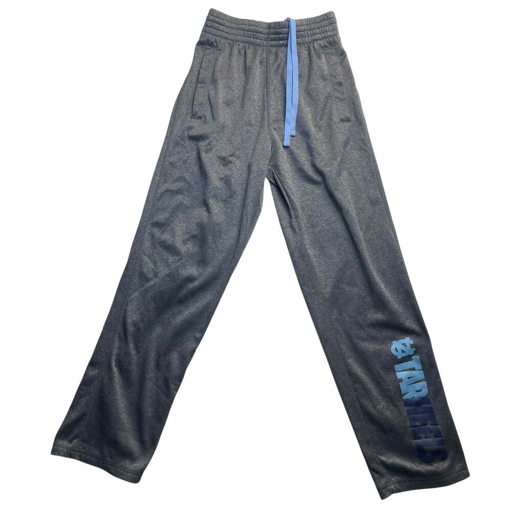Section 101 by Majestic North Carolina Tar Heels Grey Sweatpants Joggers Small